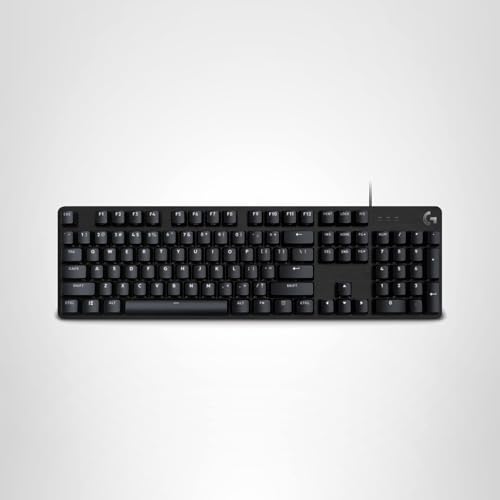 Logitech G413 SE Full-Size Mechanical Gaming Keyboard - Backlit Keyboard with Tactile Mechanical Switches, Anti-Ghosting, Compatible with Windows, macOS - Black Aluminum