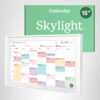 41ojCy2ewUL Skylight Calendar: 15-inch Wall Planner Digital Calendar & Chore Chart, Smart Touchscreen Interactive Display for Family Schedules – Wall Mount Included, Great for Organizing Your 2026 Calendar