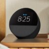 41wWcFyq6CL Amazon Echo Spot (newest model), Great for nightstands, offices and kitchens, Smart alarm clock, Designed for Alexa+, Black