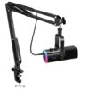 61-0YoCB2LL FIFINE XLR/USB Gaming Microphone Set, Dynamic PC Mic for Streaming Podcasting, Computer RGB Mic Kit with Boom Arm Stand, Mute Button, Headphones Jack, for Recording Vocal Voice-Over-AmpliGame AM8T