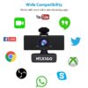 617VtixyUVS NexiGo N60 1080P Webcam with Microphone, Software Control & Privacy Cover, USB HD Computer Web Camera, Plug and Play, for Zoom/Skype/Teams, Conferencing and Video Calling