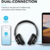 Soundcore by Anker Q20i Hybrid Active Noise Cancelling Headphones, Wireless Over-Ear Bluetooth, 40H Long ANC Playtime, Hi-Res Audio, Big Bass, Customize via an App, Transparency Mode