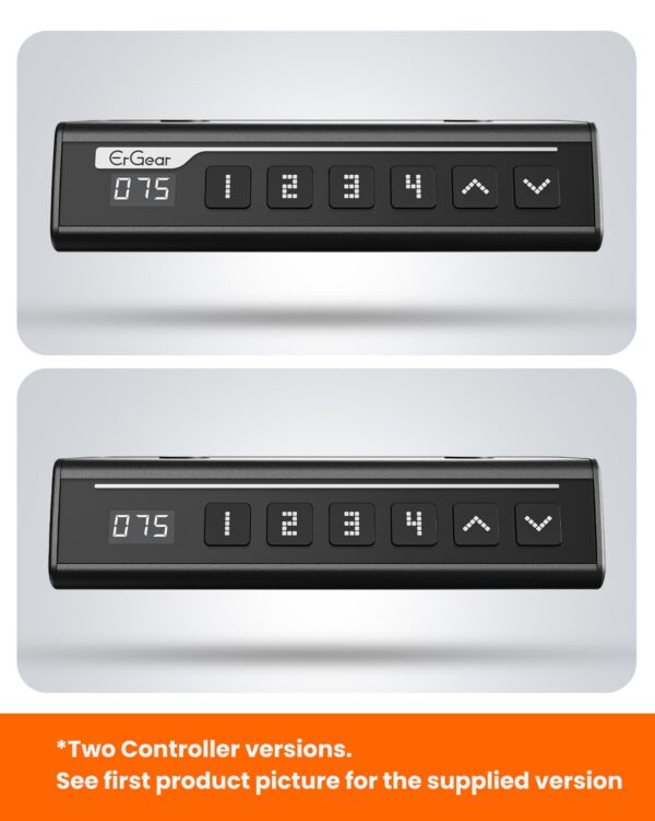 61iBBHn30SL ErGear Height Adjustable Electric Standing Desk, 48 x 24 Inches Sit Stand up Desk, Memory Computer Home Office Desk, Black