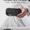 3-in-1 Charging Station for Apple Device, Qi2 25W Certified Magnetic Wireless Foldable Fast Charger Stand Compatible with MagSafe for iPhone 17e/17/16/15/14/13/12/Air Series, Apple Watch & AirPods