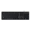 Logitech G413 SE Full-Size Mechanical Gaming Keyboard - Backlit Keyboard with Tactile Mechanical Switches, Anti-Ghosting, Compatible with Windows, macOS - Black Aluminum