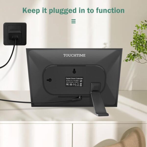 RROSKY WiFi Digital Calendar Smart Family Planner,Chore Charts, Achievement Rewards, AI Meal Planning, Smart Touchscreen Interactive Display for Schedules and Cloud Photo Desk Bases, Gifts for Women Men, Gifts for Mom Dad, 10.1'' Black