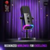 71-Q2FWa-ZL FIFINE USB/XLR Dynamic Microphone for Podcast Recording, PC Computer Gaming Streaming Mic with RGB Light, Mute Button, Headphones Jack, Desktop Stand, Vocal Mic for Singing YouTube-AmpliGame AM8