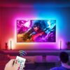 KANTUTOE LED Lights for TV, 16.4ft LED Lights for 45-75 Inch TVs, RGB TV Backlight Behind, Music Sync Bluetooth APP & Remote Control Strip Lights USB Powered for Bedroom, Gaming, Home Décor