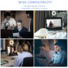 Cyezcor Video Conference Lighting Kit, Ring Light for Monitor Clip On,for Remote Working, Distance Learning,Zoom Call, Self Broadcasting and Live Streaming, Computer Laptop Video Conferencing