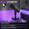 71Xgi7r8PbL FIFINE USB/XLR Dynamic Microphone for Podcast Recording, PC Computer Gaming Streaming Mic with RGB Light, Mute Button, Headphones Jack, Desktop Stand, Vocal Mic for Singing YouTube-AmpliGame AM8