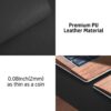 71d2b5rra-L Aothia Leather Office Desk Pad Protector, Non-Slip PU Leather Desk Blotter, Waterproof Laptop Writing Mouse Pad for Office and Home, Black, 31.5" x 15.7"