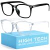 livho High Tech Blue Light Glasses - Advanced Blue Light Blocking Computer Glasses - Screen Fatigue & UV Protection