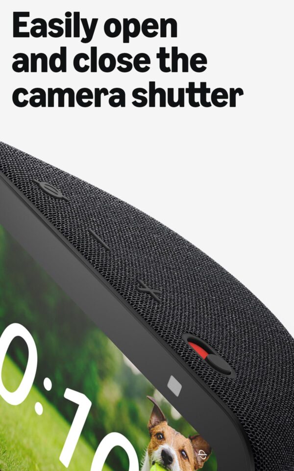 Amazon Echo Show 5 (newest model), Smart display, Designed for Alexa+, 2x the bass and clearer sound, Charcoal