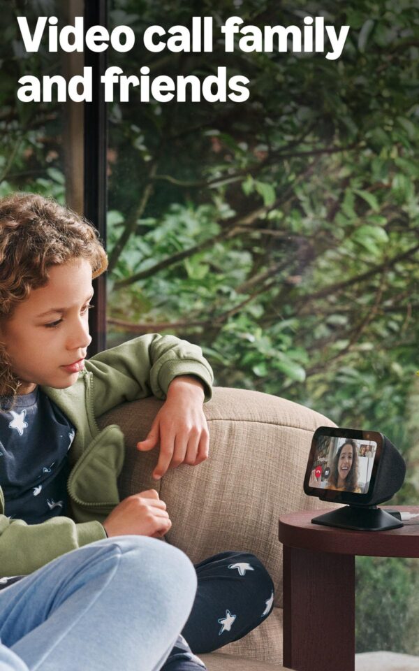 Amazon Echo Show 5 (newest model), Smart display, Designed for Alexa+, 2x the bass and clearer sound, Charcoal